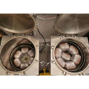 Autoclave industrial de 120l para esterilización de compost de hongos, máquina de esterilización para cultivo de hongos - Product Image 2