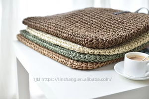 Straw Bag Woven Bag New Beach Bag Travel Wild Holiday Handbag - Product Image 5