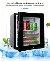 Bar Counter Beer Cabinet Commercial Stainless Steel Refrigerated Display Cabinet Beverage Cooler Bar Sliding Door Drink Fridge