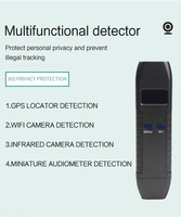 Détecteur de signal Vodasafe VS-6, détecteur de caméra espion, traceur GPS pour la sécurité et la confidentialité à la maison, à l'hôtel, au bureau