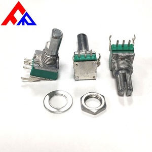Potentiomètre d'amplificateur audio mono RV097N à 3 broches, vente en gros d'usine, potentiomètre de volume 5K/10K/20K/50K/100K - Product Image 2