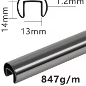 Poteau de balustrade d'extérieur en acier inoxydable avec design en fil métallique pour balcon, escalier, villa, hôtel, appartement, terrasse moderne