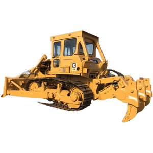 รถดันดินตีนตะขาบ Caterpillar D7G มือสอง พร้อมริปเปอร์ เครื่องจักรนำเข้าแท้ มีสินค้าในสต็อกที่เซี่ยงไฮ้ พร้อมส่งออกทั่วโลก - Product Image 1