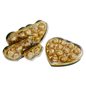 Bombons de <span class=keywords><strong>Chocolate</strong></span> em Forma de Bola no Atacado com Embalagem de Caixa em Coração, Lanches para Chá da Tarde, Presentes de Natal e Dia dos Namorados - Product Image 2