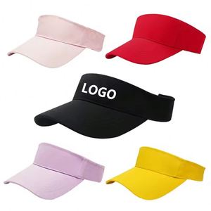 Gorra de Playa al por Mayor con Protección UV para Hombre y Mujer, Visera Deportiva para Tenis y Sóftbol, Gorra con Logotipo Personalizado, Visera para Correr en Verano - Product Image 2