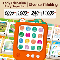 Tableau d'activités interactif portable pour enfants : Machine d'apprentissage logique et éducative pour la lecture facile