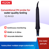 Sonde de surveillance du pH/ORP auto-calibrable haute précision (0,02 pH) avec communication RS485 pour le traitement des eaux usées, capteur 4-20 mA
