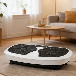 Hochfrequenz-Elektromagnetische Ganzkörper-Vibrationsmaschine aus ABS-Material für den Heimgebrauch Oszillierende Vibrationsplatte Crazy Fit Massage - Product Image 2