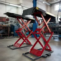 Nuevo Producto: Elevador de Tijera Personalizado para Automóviles, Elevador Hidráulico para Reparación y Servicio de Vehículos