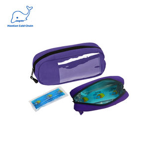 Estuche Moderno para <span class=keywords><strong>Insulina</strong></span> de Color Verde para Llevar Péptidos <span class=keywords><strong>en</strong></span> Movimiento con Estabilidad Óptima del Péptido, Bolsa Refrigerante con Certificación ISO13485 y CE - Product Image 1