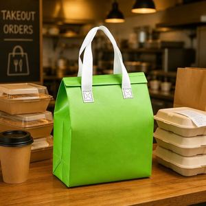 Sac isotherme pour déjeuner avec logo personnalisé, réutilisable, sac thermique pour aliments, multi-tailles, pour le bureau, le pique-nique, les voyages en plein air - Product Image 1