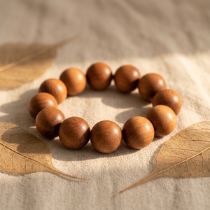 Mala-Cuentas de sándalo para yoga, accesorio tradicional, tibetano - Product Image 1