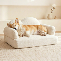 Lits pour chiens classiques confortables et orthopédiques, résistants aux morsures, personnalisables, très demandés, lit pour chien moderne de type canapé pour grands chiens