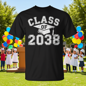 Camiseta de graduación de jardín de infantes para la clase de 2038 - Product Image 3