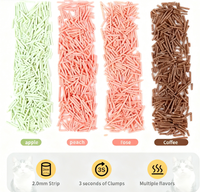 Pasir Kotoran Kucing Tofu Ramah Lingkungan, Biodegradable, Dapat Dibuang di Toilet, Bebas Debu, Beraroma (Opsional) untuk Pembuangan yang Mudah