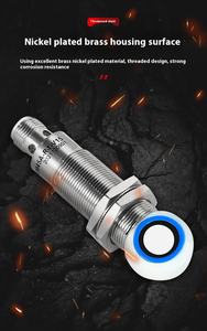 אזור עיוור קטן זווית בגודל מילימטר רמת דיוק גבוהה מתג אינדוקציה אולטרה סאונד טווח חיישן lgub1000 - Product Image 4