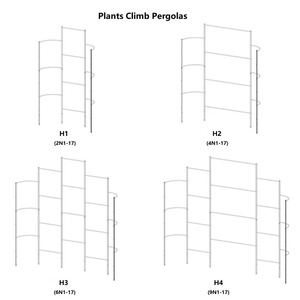 Treillis de <span class=keywords><strong>jardinière</strong></span> en métal moderne pour grand lit de jardin surélevé pour plantes grimpantes légumes vignes - Product Image 6