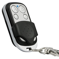 Télécommande universelle automatique à 4 boutons 433,92 MHz en métal et plastique, code roulant/fixe pour porte de garage de voiture 12V27A portée 50-100m