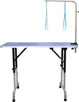 Table de toilettage pour chiens en acier inoxydable écologique Lantun LT-1108L, personnalisable, avec petits patins en caoutchouc pour animaux de compagnie – Nouveauté 2026, Vente Flash