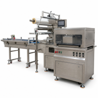 Machine d'emballage horizontale multifonctionnelle automatique pour sachets de pan dulce et produits de boulangerie, avec remplissage et scellage sur trois côtés