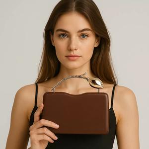 Bolso de Mano PU Rosa, Regalo de San Valentín, Bolso de Noche Cruzado para Mujer - Product Image 4