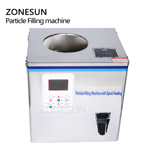 ZONESUN Semi-automatic Tea Sachet Coffee Bean Filling <b>Machine</b> Granule Medlar <b>Weighing</b> <b>Machine</b> Hardware Filler Packaging <b>Machine</b> - Product Image 4