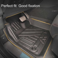 Ensemble complet de tapis de sol en caoutchouc TPE pour tous les temps Tapis d'intérieur et de coffre pour Land Rover RANGE ROVER 2014-2021