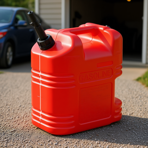 Contenedor de Gasolina Seguro de 5 Galones, Rojo, Portátil, para Autos, Paquete de 1 - Product Image 2