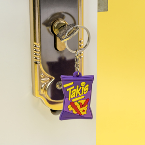 Llavero <span class=keywords><strong>de</strong></span> goma 2D con temática <span class=keywords><strong>de</strong></span> aperitivos mexicanos al por mayor, llavero personalizado <span class=keywords><strong>de</strong></span> Takis y <span class=keywords><strong>Cheetos</strong></span> para decoración <span class=keywords><strong>de</strong></span> bolsos - Product Image 4