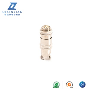 Gx16 đầy đủ đồng 5-Core Vòng cắm ổ cắm kết nối hàng không đồng trục RF kết nối - Product Image 3