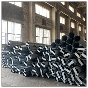 JSHP-poste <span class=keywords><strong>de</strong></span> metal <span class=keywords><strong>para</strong></span> línea <span class=keywords><strong>de</strong></span> transmisión, poste eléctrico <span class=keywords><strong>de</strong></span> acero galvanizado en caliente, 6-18m - Product Image 4