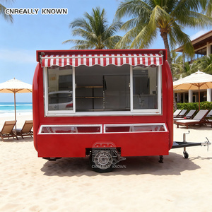 Camión con Pantalla Exterior OEM para Exhibición de Productos, Camión con Equipamiento de Cocina Móvil, Remolque de Comida para Pizza y Bar - Product Image 1