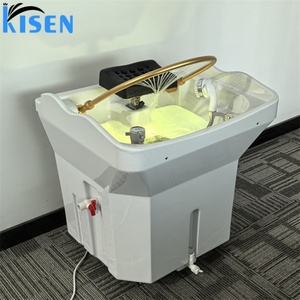 อ่างสระผม Kisen Ungraded พร้อมระบบอบไอน้ำบำบัดแบบญี่ปุ่น Bac Light Therapy และถังเก็บน้ำขนาด 60 ลิตร พร้อมเครื่องทำน้ำร้อน - Product Image 2