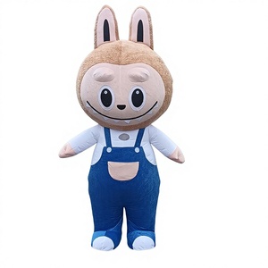 Costume Gonfiabile a Forma di <span class=keywords><strong>Orso</strong></span> Artico Fragola, Mostro a Pelo Lungo, Koala, <span class=keywords><strong>Masha</strong></span>, Tigre Teddy, Husky, Personaggi dei Cartoni Animati - Product Image 1