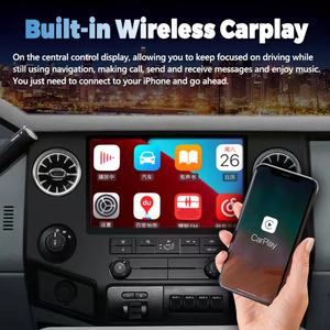 12.5" <b>Android</b> Auto Multimedia Video Player for Ford F150 F250 F350 F450 F650 2009-2014 Car Radio Carplay Navigation GPS Stereo - Product Image 3