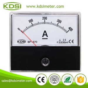 Kdsi thiết bị điện tử BP-670 dc60mv 400A DC Bảng điều chỉnh Analog Volt Ampe <span class=keywords><strong>Meter</strong></span> - Product Image 2