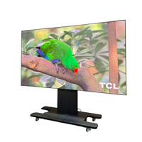 Écran LED portable pliable motorisé P1.25, affichage numérique haute définition, luminosité 600 cd, garantie 1 an