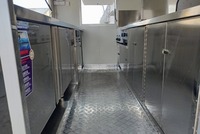 SANSHELL FS300 Remorque de camion de restauration mobile multifonctionnelle en acier inoxydable avec alimentation intégrée et caractéristiques anti-rouille pour la vente de snacks