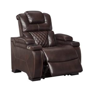 Geeksofa – canapé inclinable en cuir avec porte-gobelet et chargeur USB - Product Image 4