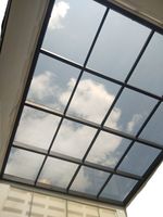 PRIMA Fenêtre de toit intelligente en aluminium à rupture de pont thermique, double vitrage, étanche, pour villa et toit plat, fabrication usine