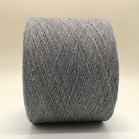 3/1 Grey Blend Polyester Spun Open End Cotton Yarn High Strength Cheap Melange Yarn
