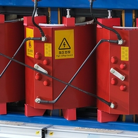 Transformateur sec série SCB 1250 KVA triphasé à noyau en résine coulée ininflammable pour la distribution d'énergie pétrochimique