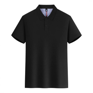 Camisa Polo Blanca, 65% Algodón, Tejido Piqué, Manga Corta, Transpirable, para Uso Diario - Product Image 2