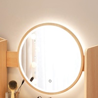 Coiffeuse en bois avec miroir pour chambre à coucher en Offre Spéciale