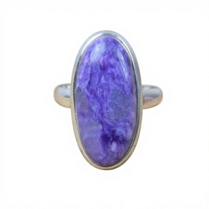 Anillo de Plata de Ley 925 con Piedra Preciosa Natural, Joyería Fina Antigua Hecha a Mano, Certificada, Estilo Cristiano - Product Image 1