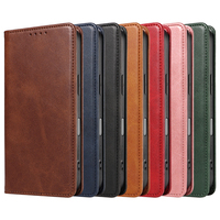 Dompet Kulit PU Premium untuk iPhone 17 Pro Max - Penutup Berdiri dengan Slot Kartu, Penutup Magnetik & Cangkang Anti Guncangan