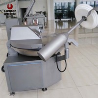 Chaîne de traitement de viande Helper en acier inoxydable 304 avec moteur et pompe, coupe-bol automatique pour la production de saucisses