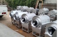 Torréfacteur de torréfaction automatique électrique à gaz commercial pour châtaigne grain d'arachide arachide graine de tournesol noix d'arachide