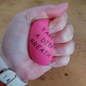 Custom Logo Manufacturer Funny Kids Hand Toy Round Shaped PU Stress Relief <b>Ball</b> Toy With Logo Children <b>Squeeze</b> Stress Toy - Product Image 4