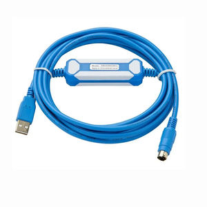 TEBAK PLC絶縁アダプター<span class=keywords><strong>USB</strong></span>-<span class=keywords><strong>SC09</strong></span>-<span class=keywords><strong>FX</strong></span>絶縁プログラミングケーブル三菱<span class=keywords><strong>FX</strong></span>に適した全シリーズFX2n FX3U FX1N - Product Image 2